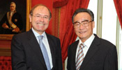 China's top legislator meets Spain's senate president