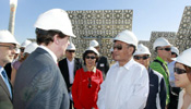 China's top legislator visits solar power plant in Spain
