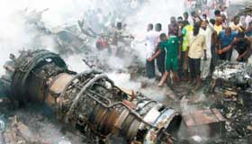 193 dead in Nigeria plane crash, including 6 Chinese