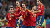 Spain enters Euro final, edging Portugal 4-2 on penalties
