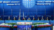 Plenary session of second World Media Summit held in Moscow