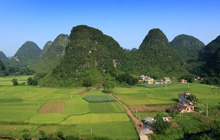 Idyllic sceneries in S China