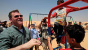 Canadian FM visits Zaatari camp for Syrian refugees