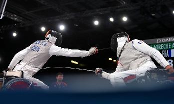 China wins wheelchair fencing event gold at London 2012 Paralympic Games