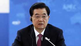 Hu calls for strengthening food security, innovative growth at APEC forum