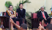 China's top legislator holds talks with Fiji's PM