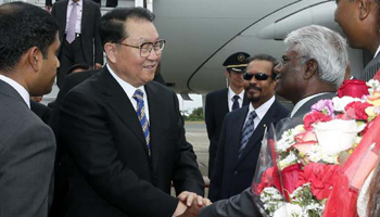 Senior CPC leader arrives in Maldives for official visit