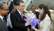 Senior Chinese leader arrives in Bangladesh for official visit