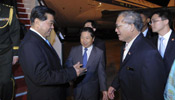Top Chinese political advisor arrives in Malaysia