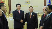 Top Chinese political advisor meets with president of Senate of Malaysia