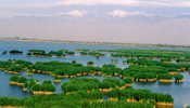 Sceneries of Sand Lake in Ningxia