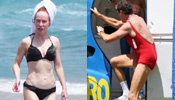 Beach time: Hollywood stars' not so pretty moments