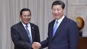 Xi Jinping meets foreign leaders at Boao Forum