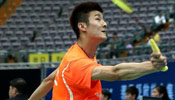 Chen Long wins at men's singles quarterfinal Asia Championships