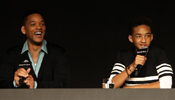 Will Smith, his son promote movie "After Earth" in Seoul