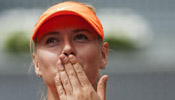 Maria Sharapova beats Lisicki 2-0 at Madrid Tennis Open