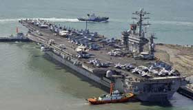 US, S. Korea to hold joint naval drill