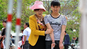 Activity held in Yinchuan to help the blind walk