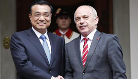 China, Switzerland sign MOU on FTA