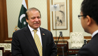 Pakistani prime minister gives exclusive interview to Xinhuanet