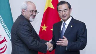 Chinese FM meets Iranian counterpart in Kyrgyzstan