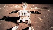 China's moon rover "Jade Rabbit" separates from lander