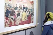 Art exhibition in Yan'an marks 120th anniversary of Mao Zedong's birth
