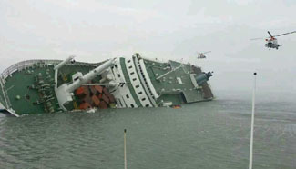 10 more bodies found while searching sunken S.Korean ferry