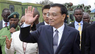 Chinese premier visits Kenya's National Youth Service