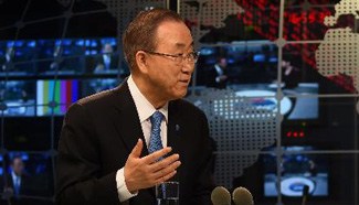 UN Secretary-General gives exclusive interview to Xinhua