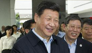 President Xi makes inspection tour to Shanghai