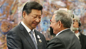 Chinese President Xi Jinping awarded Cuba's Jose Marti Medal