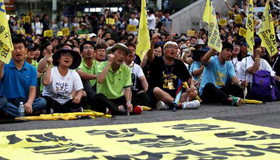 Family members demand truth behind ferry Sewol sinking