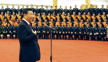 Xi urges police to contribute to advancing rule of law