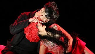 Drama "Amber" directed by Meng Jinghui debuts in Hamburg