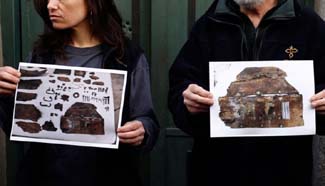 Coffin with Cervantes' initials found in Madrid