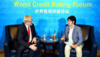 Former PM of Australia gives exclusive interview to Xinhuanet