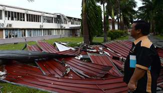 Rainstorms hit Sabah state, Malaysia