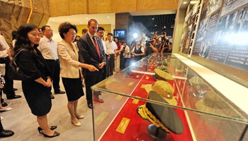 Senior prisoner of war camp site museum opens in Liaoyuan, NE China