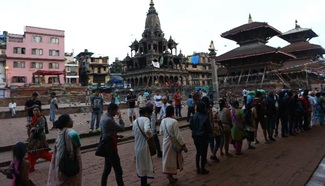 Devotees take part in parade to commemorate Mataya festival