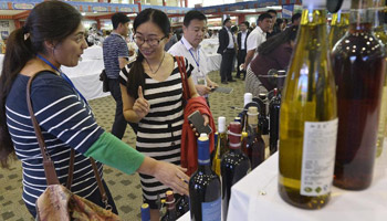 Int'l Wine Expo of Helan Mountain's East Foothill opens in Yinchuan