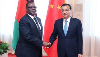 Chinese premier meets Malawian president