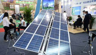 New energy exhibition held during China-Arab States Expo 2015