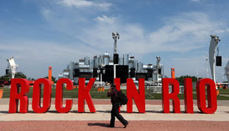 Music festival "Rock In Rio" to be held from Sept. 18 to 27