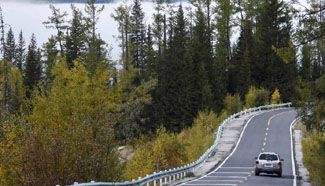 Breathtaking scenery of Kanas Lake in China's Xinjiang