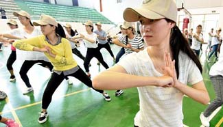 College girls trained in unarmed combat