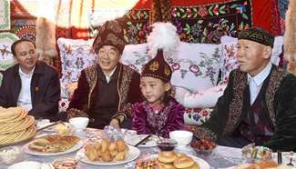 Central officials visit Hami, Changji, Karamay in Xinjiang