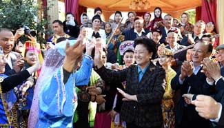 Liu Yandong visits Ili in Xinjiang