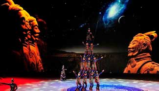 Chinese acrobats win top awards at Wuqiao Int'l Circus Festival