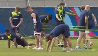 Australia look ahead to RWC quarter-final versus Scotland